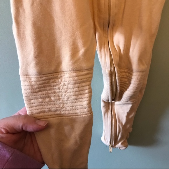 Goumikids Zipper Jumpsuit Pajamas, 18-24 months, Sand - Picture 6 of 8